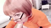 Cum On My Glasses Velma Facial Blowjob Larkin Love