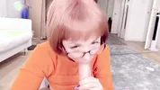 Cum On My Glasses Velma Facial Blowjob Larkin Love