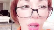 Cum On My Glasses Velma Facial Blowjob Larkin Love