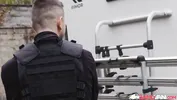 BangVan - Security Breach: Jennifer Mendez Caught Masturbating at the Parking Lot and gets Searched by Security