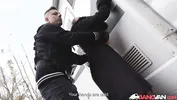 BangVan - Security Breach: Jennifer Mendez Caught Masturbating at the Parking Lot and gets Searched by Security