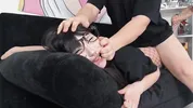 Goth Asian Teen Like Femdom and Rough Facial