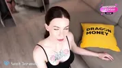 I gave him a slobbery blowjob and got cum on my face
