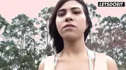 Curvy Latina Honey Paola Picked Up for Hard Fuck with Big Cock Stud - CARNE DEL MERCADO