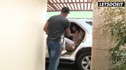 Curvy Latina Honey Paola Picked Up for Hard Fuck with Big Cock Stud - CARNE DEL MERCADO