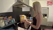 Cornflakes with milk? I’d rather lick, fuck, and have cum in my horny pussy