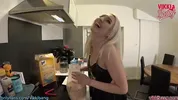 Cornflakes with milk? I’d rather lick, fuck, and have cum in my horny pussy