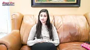 Curvy Brunette Elliot Messy Deep BJ Thirsty Full Swallow!