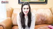 Curvy Brunette Elliot Messy Deep BJ Thirsty Full Swallow!
