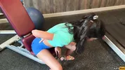 Fitness Instructor Explains How to Avoid Sports Injuries and Fuck Properly