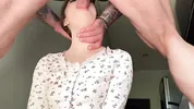 FUCKED A HOT BABE AND CUMMED ALL OVER HER JUICY ASS