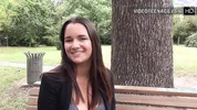 cute 19 year Burnette with big boobs does porn casting