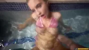 Fucking My Stepsister Home Alone In The Pool Together - Cas Summer - Luke Cooper