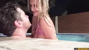 Fucking My Stepsister Home Alone In The Pool Together - Cas Summer - Luke Cooper