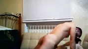 DATEZONE - Skinny amateur in sexy stockings has homemade sex with her husband's friend