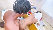 So much joy having Kitchen Sex with Big Black Cock