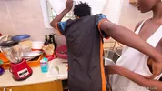 So much joy having Kitchen Sex with Big Black Cock