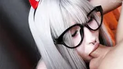 Tiny Asian succubus gets rough sex and deepthroat – turns out my innocent stepsis