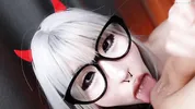 Tiny Asian succubus gets rough sex and deepthroat – turns out my innocent stepsis