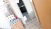 Behind the Scene 100 % real unedited wife fucked by husband and friend, huge cumload in her face
