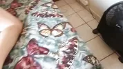 Behind the Scene 100 % real unedited wife fucked by husband and friend, huge cumload in her face