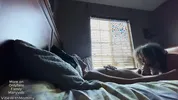 Visiting Stepmom Ends in Creampie Regret