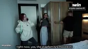 Step Mom and Step Sister Share Bed with Step Son in Wild Hotel Fuck (feat. Ghomestory)