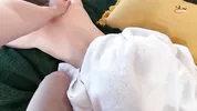 Stepbrother Massages Then Fucks his Big Tits Stepsister
