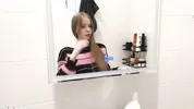 Caring StepDaughter gives her StepFather a dick massage and gets a Creampie in her tight pussy