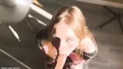 Caring StepDaughter gives her StepFather a dick massage and gets a Creampie in her tight pussy