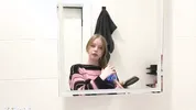 Caring StepDaughter gives her StepFather a dick massage and gets a Creampie in her tight pussy