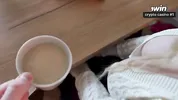 Hot neighbor wants to fuck! Licked pussy and creampied.
