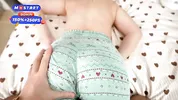 step brother plays with step sister and gives her a perfect massage!