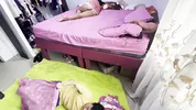 Stepmother is visited by a stranger and they end up fucking.