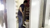 Stepmother is visited by a stranger and they end up fucking.