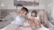 Just after waking up we had passionate sex to start the morning
