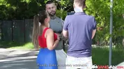 BangVan - If This Muscled Strongman Can Tag a Car He Can Tag Her Holes Too!