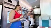 BangVan - If This Muscled Strongman Can Tag a Car He Can Tag Her Holes Too!