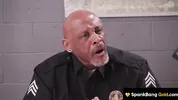 SPANKBANG GOLD - Cheating Hot Cop Gangbanged By Entire Cop Force