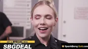 SPANKBANG GOLD - Cheating Hot Cop Gangbanged By Entire Cop Force