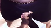 Paris Dewett Slobs all over my dick before I pound on her tight pussy
