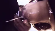 Paris Dewett Slobs all over my dick before I pound on her tight pussy