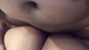 Paris Dewett Slobs all over my dick before I pound on her tight pussy
