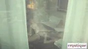 Eroutique - Lurk Just Outside Petite Katya's Window As She Rubs Her Wet Pussy While You Stroke Your Cock Through your Pants