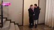 Married couple was so horny they started to fuck right on the stairs