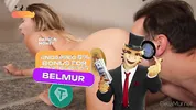 Married couple was so horny they started to fuck right on the stairs
