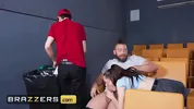 BRAZZERS - Ramona Lapiedra’s Movie Date Turns Into A Wild Theater Threesome With Xander And Jordi