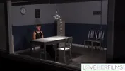 Naughty Officer Kenzie Taylor Seduces Perp While On Interrogation