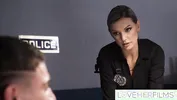 Naughty Officer Kenzie Taylor Seduces Perp While On Interrogation