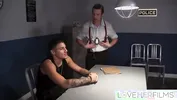 Naughty Officer Kenzie Taylor Seduces Perp While On Interrogation